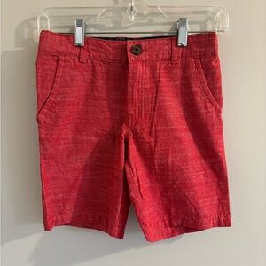 Cat & Jack Boys Warm Red Chino Shorts Size 8